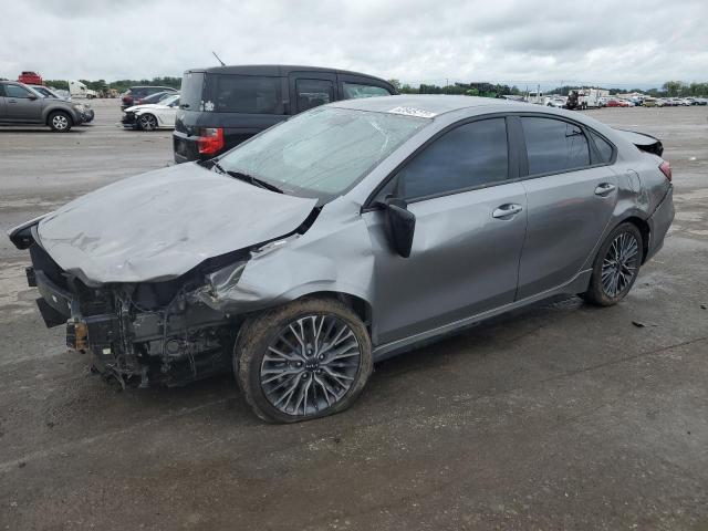 3KPF54AD6NE469371 - 2022 KIA FORTE GT LINE GRAY photo 1