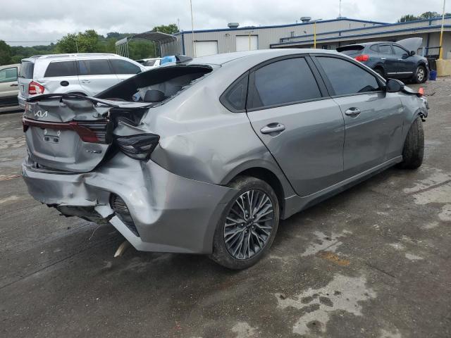 3KPF54AD6NE469371 - 2022 KIA FORTE GT LINE GRAY photo 3