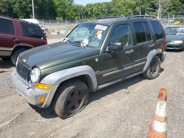 1J4GL48K56W272613 - 2006 JEEP LIBERTY SPORT GREEN photo 1