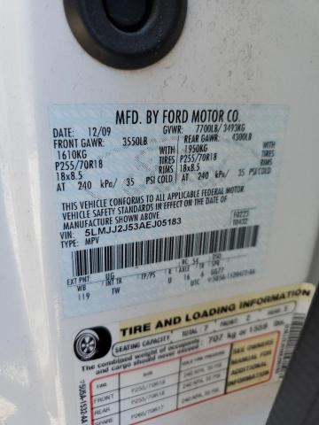 5LMJJ2J53AEJ05183 - 2010 LINCOLN NAVIGATOR 黑色 照片 13