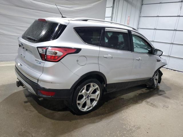 1FMCU9J92HUB93903 - 2017 FORD ESCAPE TITANIUM SILVER photo 3