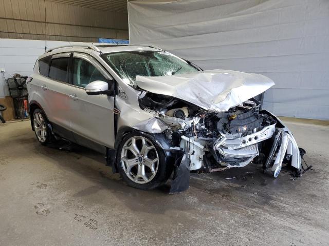 1FMCU9J92HUB93903 - 2017 FORD ESCAPE TITANIUM SILVER photo 4