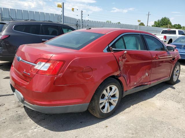 1FAHP2HW0AG158775 - 2010 FORD TAURUS SEL RED photo 3