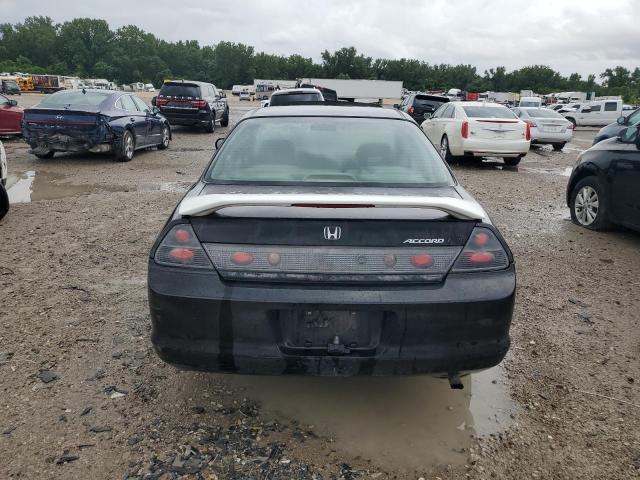 1HGCG31582A004445 - 2002 HONDA ACCORD EX BLACK photo 6
