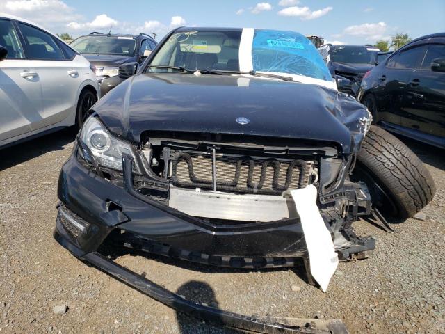 WDDGF8BB7CR226715 - 2012 MERCEDES-BENZ C 300 4MATIC BLACK photo 5