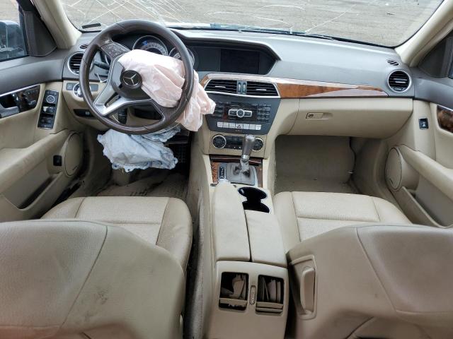 WDDGF8BB7CR226715 - 2012 MERCEDES-BENZ C 300 4MATIC BLACK photo 8