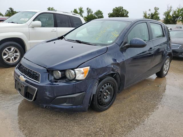 1G1JA6SG3G4130090 - 2016 CHEVROLET SONIC LS Mavi foto 1