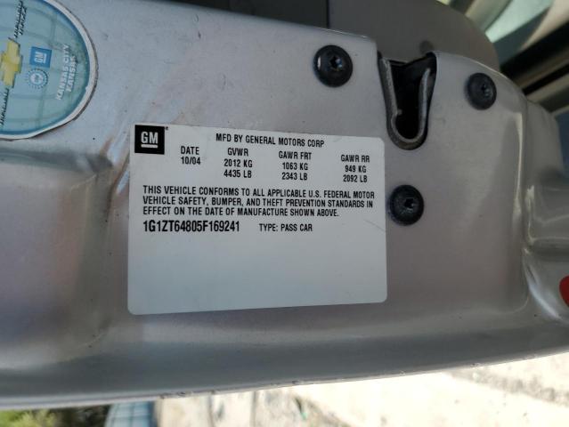 1G1ZT64805F169241 - 2005 CHEVROLET MALIBU MAXX LS 灰色 照片 12