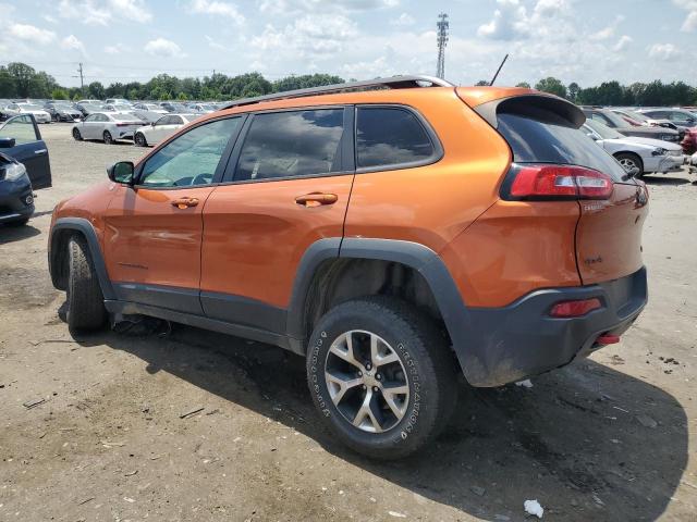 1C4PJMBS4FW639943 - 2015 JEEP CHEROKEE TRAILHAWK ORANGE photo 2