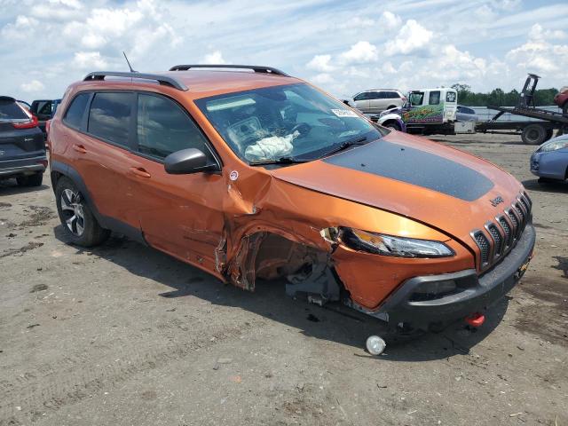 1C4PJMBS4FW639943 - 2015 JEEP CHEROKEE TRAILHAWK ORANGE photo 4