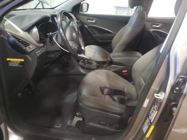 5XYZU3LB9EG128278 - 2014 HYUNDAI SANTA FE S Gris foto 7