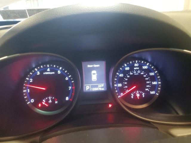 5XYZU3LB9EG128278 - 2014 HYUNDAI SANTA FE S Gris foto 9