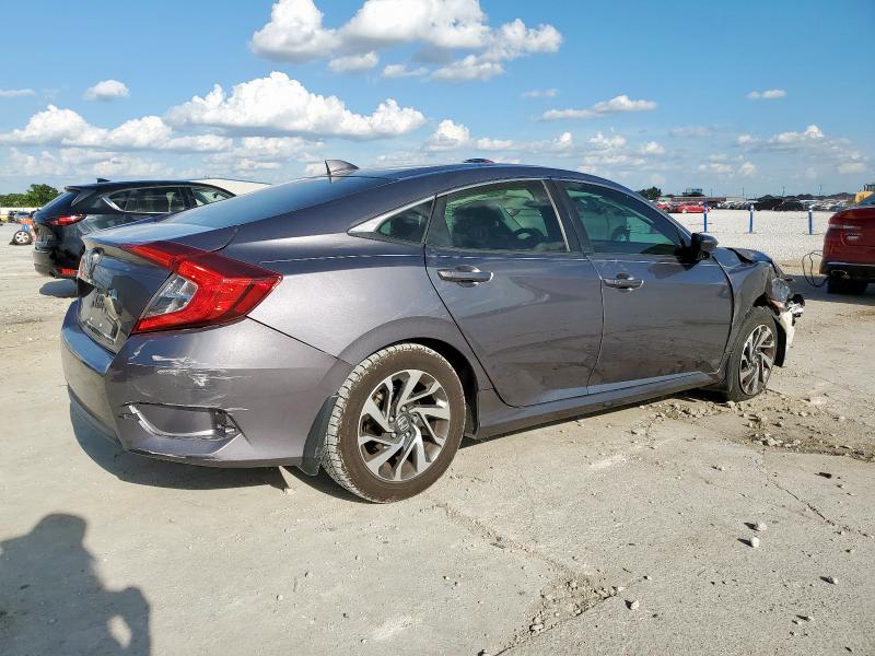 19XFC2F7XHE078709 - 2017 HONDA CIVIC EX GRAY photo 3