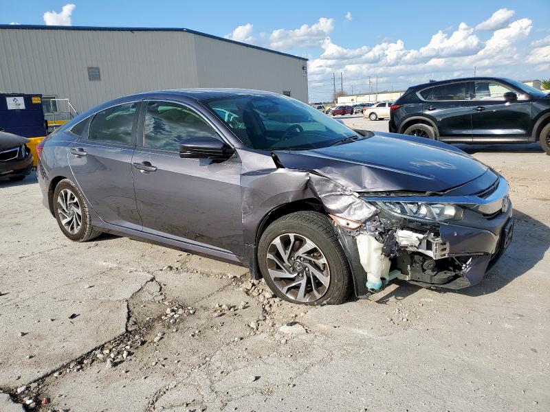 19XFC2F7XHE078709 - 2017 HONDA CIVIC EX GRAY photo 4