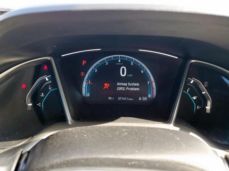 19XFC2F7XHE078709 - 2017 HONDA CIVIC EX GRAY photo 9