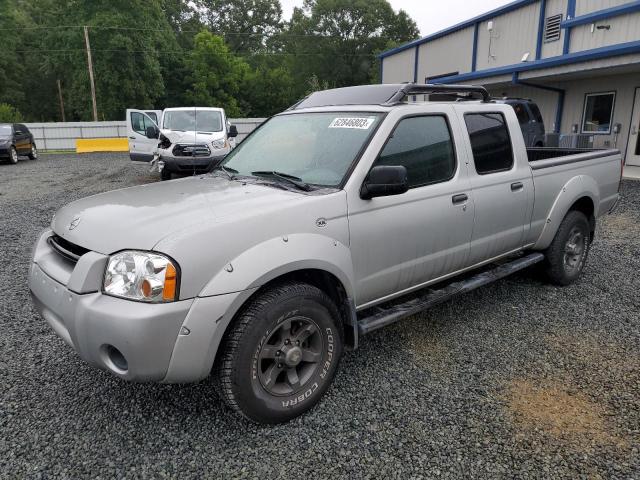 1N6ED29X94C474438 - 2004 NISSAN FRONTIER CREW CAB XE V6 SILVER photo 1