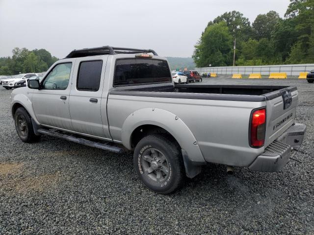 1N6ED29X94C474438 - 2004 NISSAN FRONTIER CREW CAB XE V6 SILVER photo 2