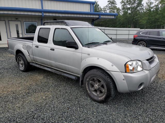 1N6ED29X94C474438 - 2004 NISSAN FRONTIER CREW CAB XE V6 SILVER photo 4