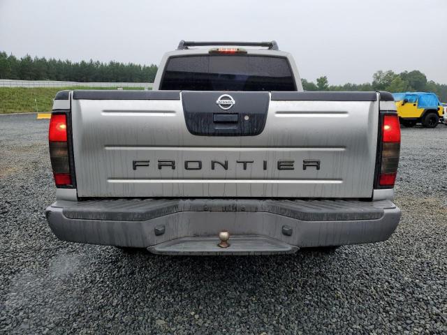 1N6ED29X94C474438 - 2004 NISSAN FRONTIER CREW CAB XE V6 SILVER photo 6