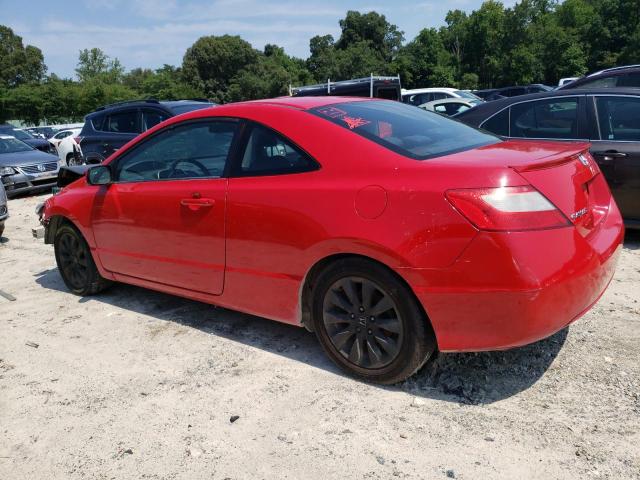 2HGFG1B95AH527330 - 2010 HONDA CIVIC EXL წითელი ფოტო 2
