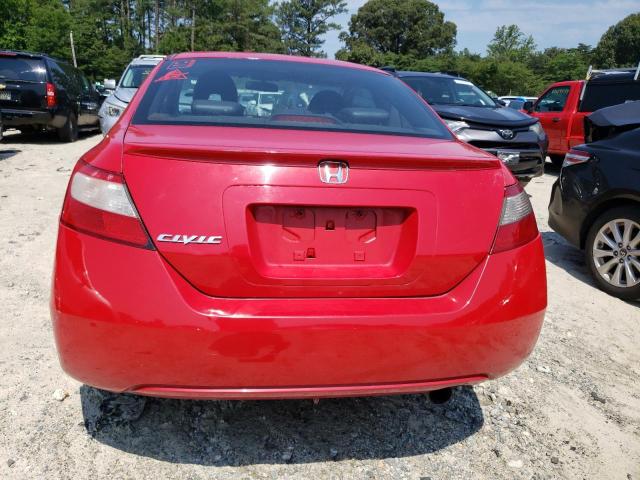 2HGFG1B95AH527330 - 2010 HONDA CIVIC EXL წითელი ფოტო 6