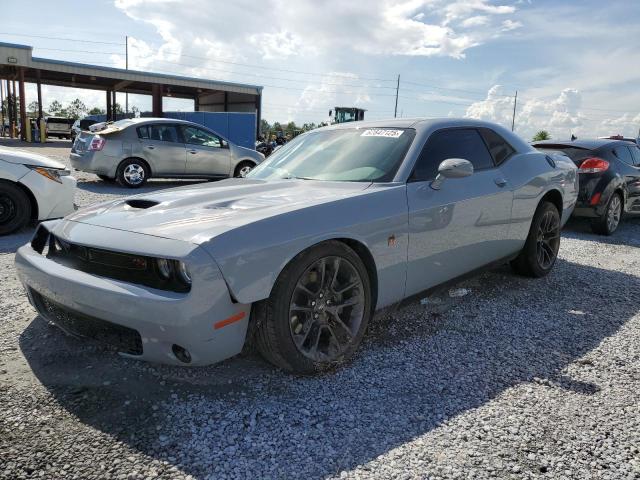2C3CDZFJ1MH641525 - 2021 DODGE CHALLENGER R/T SCAT PACK GRAY photo 1