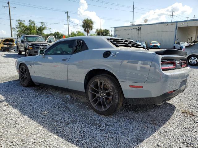 2C3CDZFJ1MH641525 - 2021 DODGE CHALLENGER R/T SCAT PACK GRAY photo 2