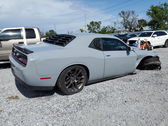 2C3CDZFJ1MH641525 - 2021 DODGE CHALLENGER R/T SCAT PACK GRAY photo 3