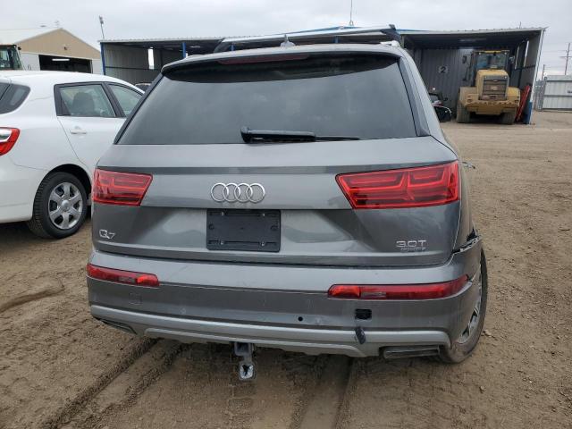 WA1LAAF71HD001256 - 2017 AUDI Q7 PREMIUM PLUS GRAY photo 6