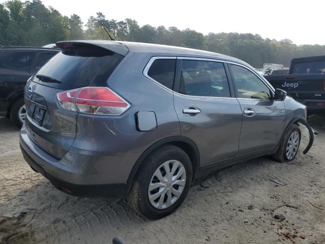 KNMAT2MTXFP510626 - 2015 NISSAN ROGUE S GRAY photo 3