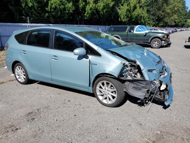 JTDZN3EU4D3220042 - 2013 TOYOTA PRIUS V 青色 照片 4