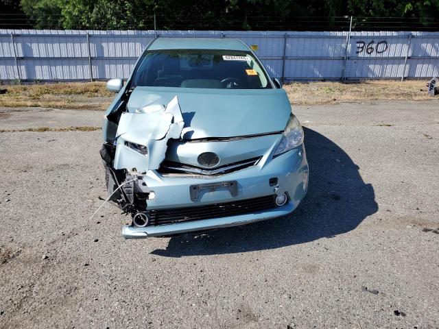JTDZN3EU4D3220042 - 2013 TOYOTA PRIUS V 青色 照片 5