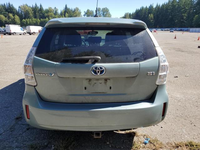 JTDZN3EU4D3220042 - 2013 TOYOTA PRIUS V 青色 照片 6