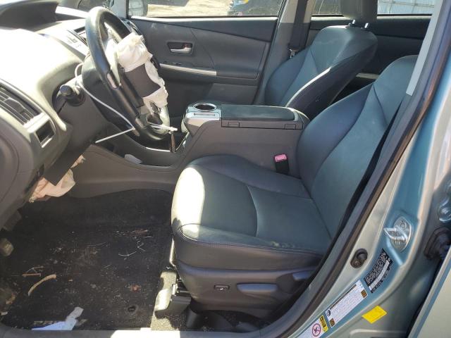 JTDZN3EU4D3220042 - 2013 TOYOTA PRIUS V 青色 照片 7