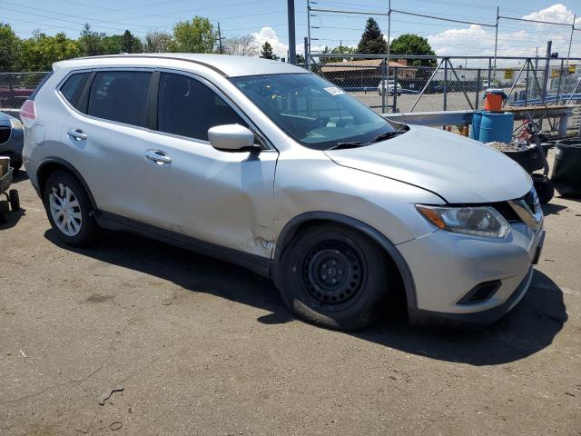 JN8AT2MVXGW153638 - 2016 NISSAN ROGUE S SILVER photo 4