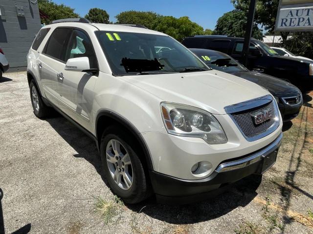 1GKKRREDXBJ363230 - 2011 GMC ACADIA SLT-1 CREAM photo 1