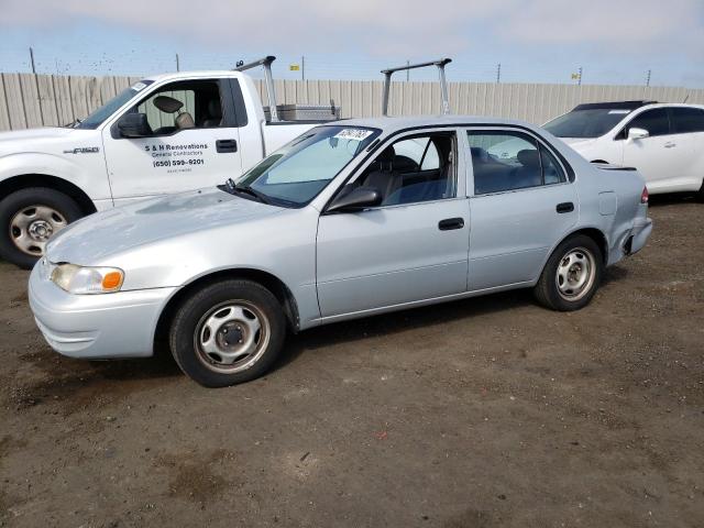 1NXBR12E5YZ341827 - 2000 TOYOTA COROLLA VE SILVER photo 1