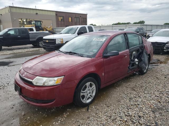 1G8AJ52FX4Z157112 - 2004 SATURN ION LEVEL 2 RED photo 1