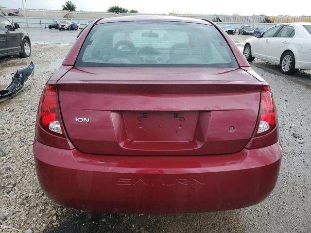1G8AJ52FX4Z157112 - 2004 SATURN ION LEVEL 2 RED photo 6