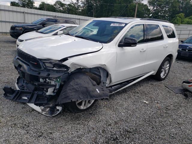 1C4RDJDG8PC579398 - 2023 DODGE DURANGO GT WHITE photo 1