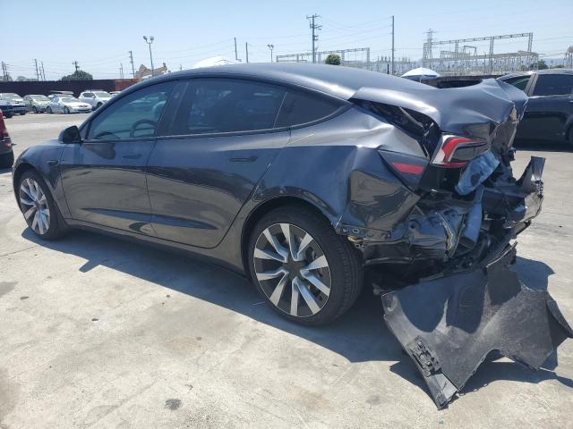 5YJ3E1EA5RF861632 - 2024 TESLA MODEL 3 Gris foto 2