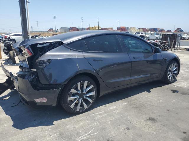5YJ3E1EA5RF861632 - 2024 TESLA MODEL 3 Gris foto 3