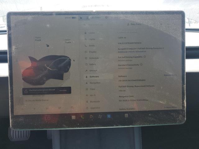 5YJ3E1EA5RF861632 - 2024 TESLA MODEL 3 Gris foto 9