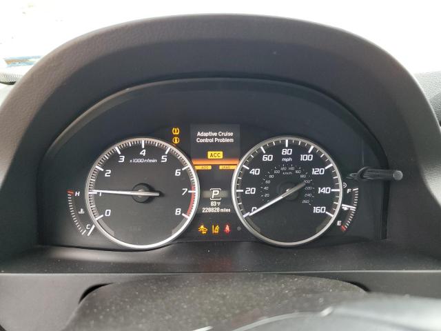 5J8TB3H75GL012620 - 2016 ACURA RDX ADVANCE WHITE photo 9