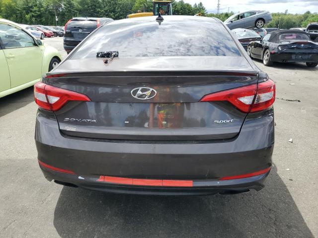 5NPE34AF4GH431610 - 2016 HYUNDAI SONATA SPORT BROWN photo 6