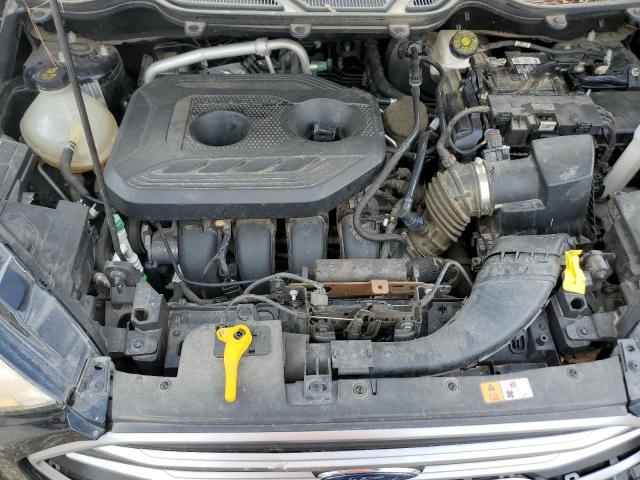 MAJ6S3GL9LC387646 - 2020 FORD ECOSPORT SE შავი ფოტო 12