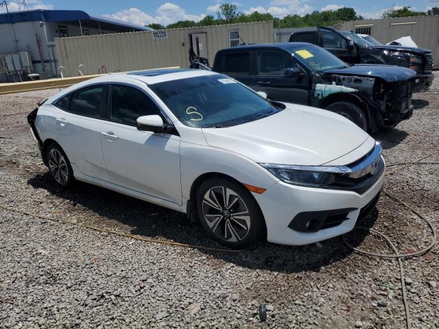 JHMFC1F78JX021200 - 2018 HONDA CIVIC EXL თეთრი ფოტო 4