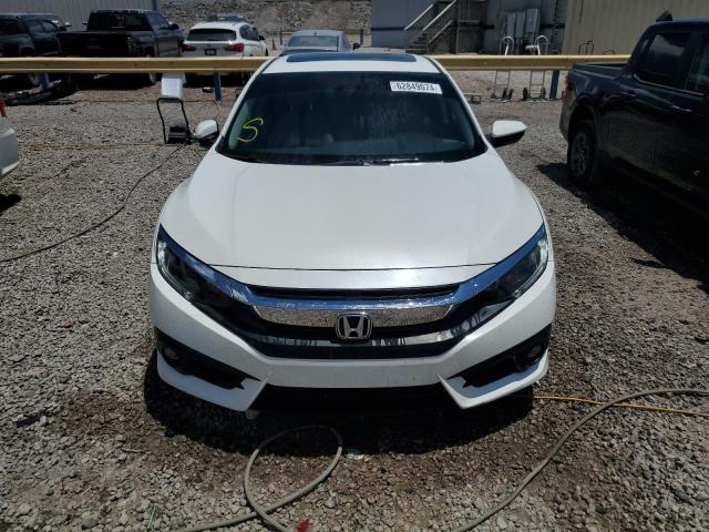 JHMFC1F78JX021200 - 2018 HONDA CIVIC EXL თეთრი ფოტო 5