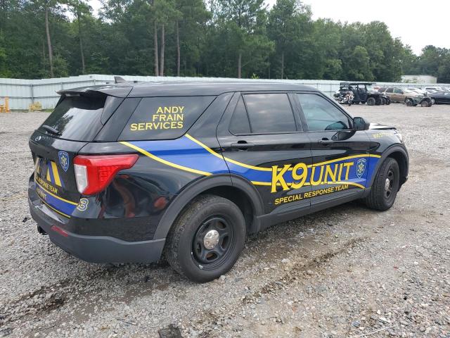 1FM5K8AB3MGB05218 - 2021 FORD EXPLORER POLICE INTERCEPTOR 黑色 照片 3