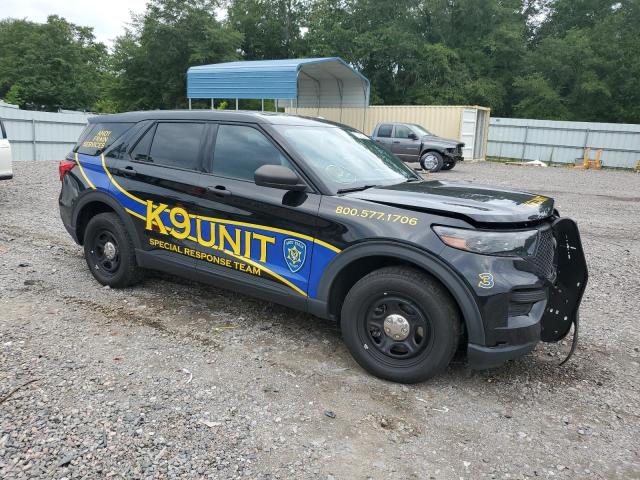 1FM5K8AB3MGB05218 - 2021 FORD EXPLORER POLICE INTERCEPTOR 黑色 照片 4